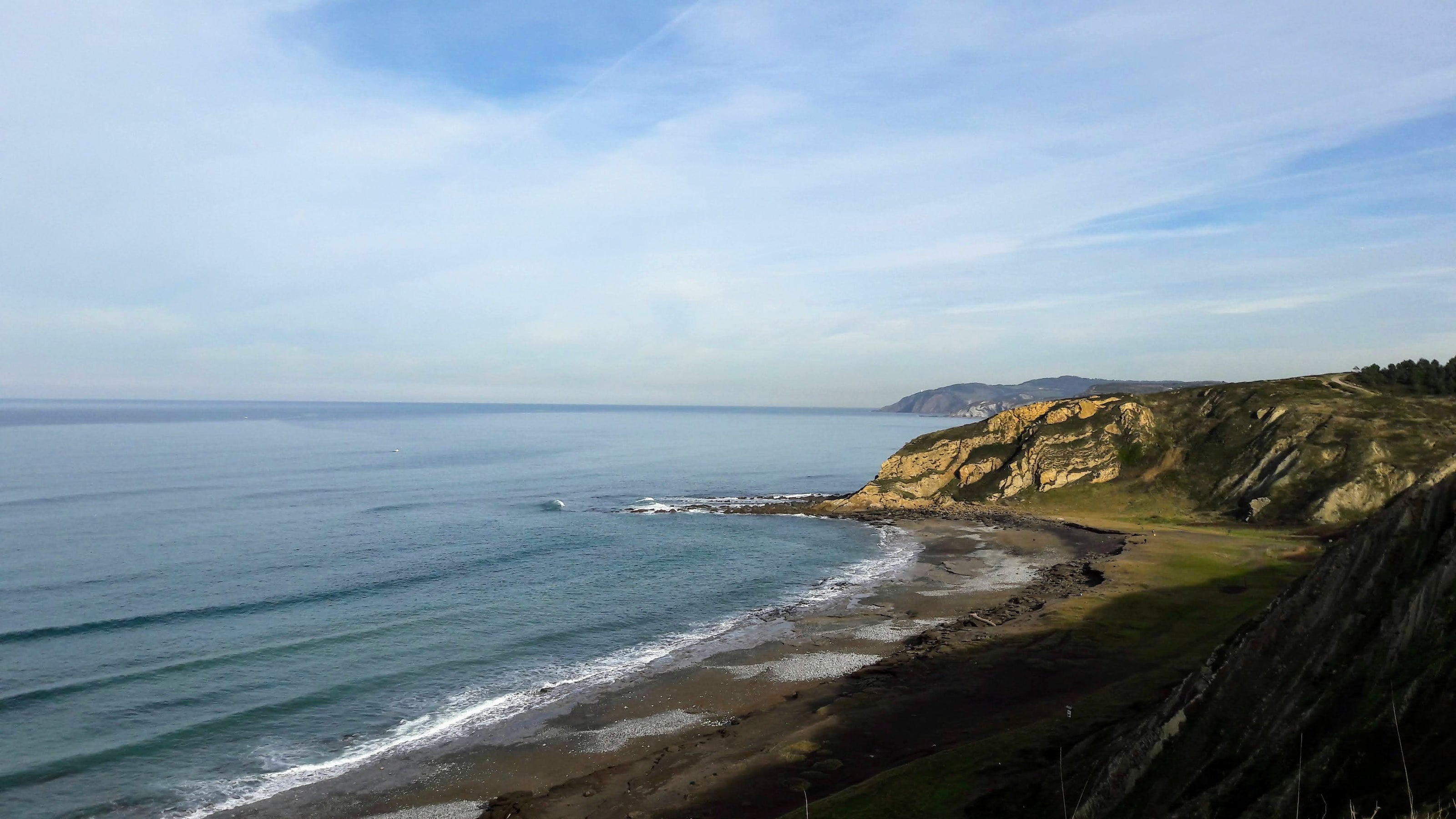 Azkorri. The Basque coast where Alaia Surf took its first rides